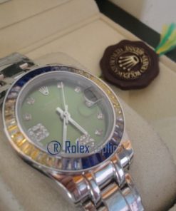 rolex replica datejust pearlmater ETA swiss 2836.2   | 6