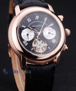 Alternative view of audemars piguet replica chrono rose gold strip leather imitazione copia