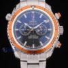 Omega replica seamaster co-axial chrono acciaio orange bezel imitazione copia