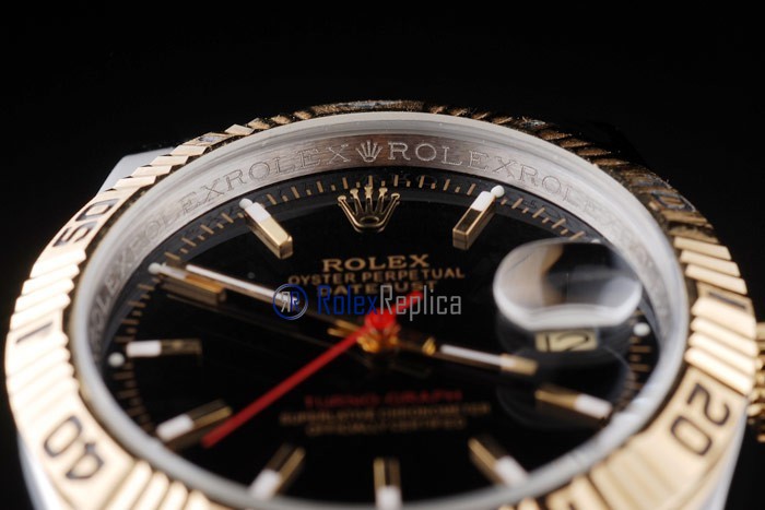 rolex replica turn-o-graph ETA swiss 2836.2 | 6 rolex replica turn-o-graph acciaio oro black imitazione orologio - immagine 6