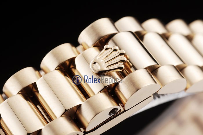 rolex replica datejust ETA swiss 2836.2 | 8 rolex replica datejust lady oro full brillantini centenario orologio imitazione - immagine 8