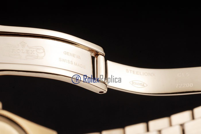 rolex replica datejust ETA swiss 2836.2 | 9 rolex replica datejust lady oro full brillantini centenario orologio imitazione - immagine 9