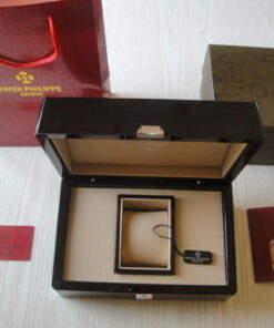 Alternative view of patek philippe replica scatola box cofanetto portaorologi completo booklet service