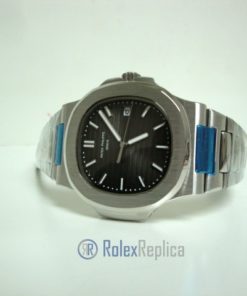 patek philippe replica nautilus grey dial skeletron acciaio orologio imitazione