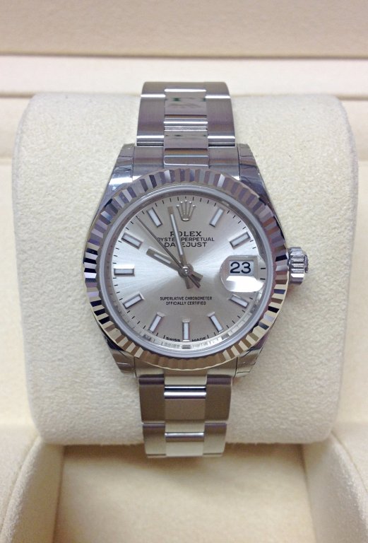 rolex replica datejust ETA swiss 2836.2 | 5 rolex replica datejust lady 279174 28mm argentèè dial oyster bracelet - immagine 5