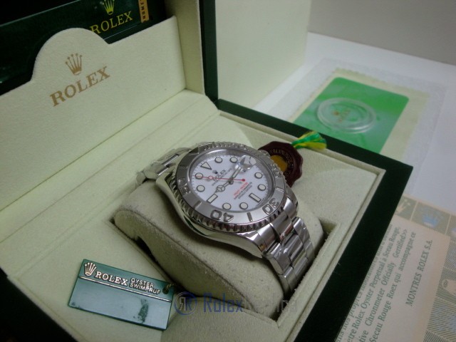 rolex replica yacht master I movimento ETA swiss 2836.2 automatico | 3 rolex replica yacht master I acciaio white dial edition orologio replica - immagine 3