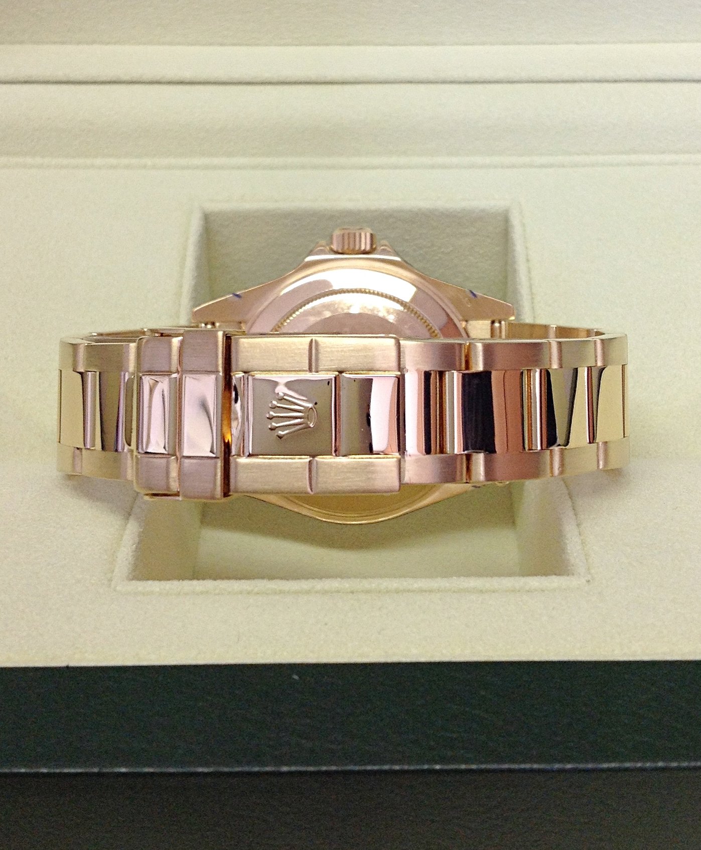 rolex replica yacht master I movimento ETA swiss 2836.2 automatico | 4 Rolex replica Yacht-Master 16628 40mm Yellow Gold orologio replica - immagine 4