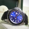 rolex replica yacht master I strip rubber-b dial blue basilea