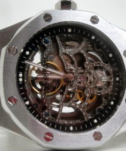 audemars piguet replica royal oak skeletron movimento ETA swiss 2836.2 automatico | 8