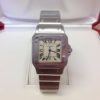 Cartier replica Santos Galbee acciaio W20060D6 Ladies 29mm white dial