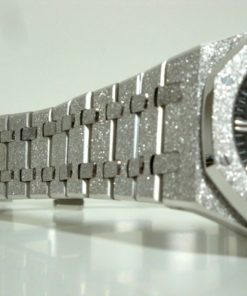 audemars piguet replica royal oak frosted gold movimento ETA swiss 2836.2 automatico | 11