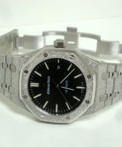 audemars piguet replica royal oak frosted gold movimento ETA swiss 2836.2 automatico | 12