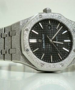 audemars piguet replica royal oak frosted gold movimento ETA swiss 2836.2 automatico | 13
