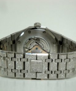 audemars piguet replica royal oak frosted gold movimento ETA swiss 2836.2 automatico | 6